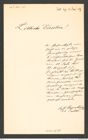 k.k. naturhistorisches Hofmuseum, Intendanzakten 1885-1896 (Hauer), Aktenzahl Z.251.a/1887, Seite 1